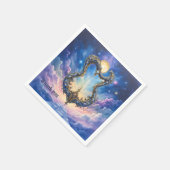Maanverlichte Hemelse Harp – Dromerige Kosmische F Servet (Hoek)
