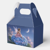 Maanverlichte Hortensia Fee Dank je Bedankdoosjes (Achterkant)