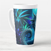 Maanverlichte Jungle Bewaker – Betoverde Uil Latte Mok (Linkerhoek)