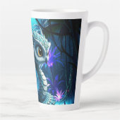 Maanverlichte Jungle Bewaker – Betoverde Uil Latte Mok (Rechts)