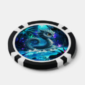 Maanverlichte Jungle Bewaker – Betoverde Uil Poker Chips (Enkel)