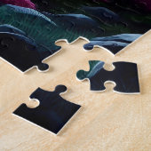 Maanverlichte Kersenbloesem Legpuzzel (Zijkant)