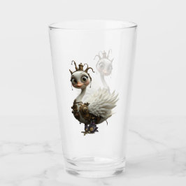 Maanverlichte Klokwerkzwaan – Bewaarder van Nieuwe Glas