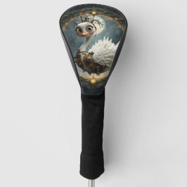 Maanverlichte Klokwerkzwaan – Bewaarder van Nieuwe Golfheadcover