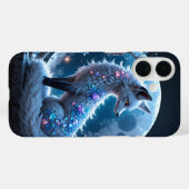 Maanverlichte Kristalvos – Bewaker van Stille Drom Case-Mate iPhone Case (Achterkant (horizontaal))