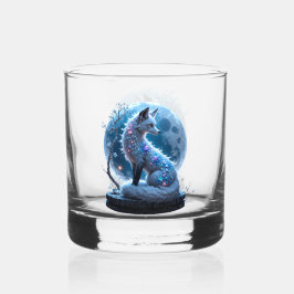 Maanverlichte Kristalvos – Bewaker van Stille Drom Whisky Glas