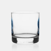 Maanverlichte Kristalvos – Bewaker van Stille Drom Whisky Glas (Links)