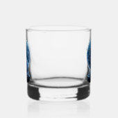 Maanverlichte Kristalvos – Bewaker van Stille Drom Whisky Glas (Rechts)