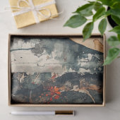 Maanverlichte Lantaarn Sumi-E Waterverf (2) Tissuepapier (Geschenk)