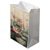 Maanverlichte Lotusmeer (6) Medium Cadeauzakje (Achterkant Gekanteld)