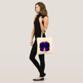 Maanverlichte Middernacht Tote Bag (Voorkant (model))