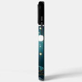 Maanverlichte nacht met Golden Eagle Case-Mate iPhone Case (Achterkant / Links)