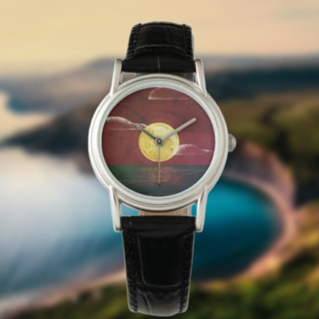 Maanverlichte Oceaanelegantie Horloge (Creator heeft geüpload)
