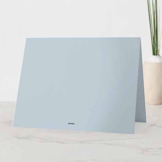 Maanverlichte oceaangolven hemelse nachtelijke hem kaart (Achterkant)