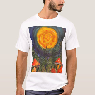 Maanverlichte Paddenstoelen Heren T-Shirt