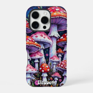 Maanverlichte Paddenstoelenplek iPhone 16 Pro Hoesje