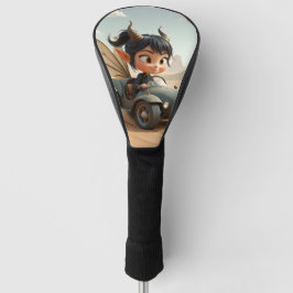 Maanverlichte Pixie van de Zwervende Duinen. Golfheadcover