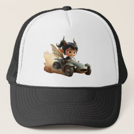 Maanverlichte Pixie van de Zwervende Duinen. Trucker Pet