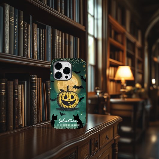 Maanverlichte pompoen - het hele jaar door magie Case-Mate iPhone case