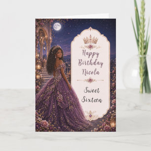 Maanverlichte pruimentuin Sweet Sixteen Kaart