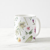 🌙 Maanverlichte Rozen: een Mok van dromerige bloe (Voorkant rechts)