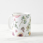 🌙 Maanverlichte Rozen: een Mok van dromerige bloe (Voorkant links)