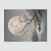 Maanverlichte Sakura Serenity Decoupage Tissuepapier (Voorkant)