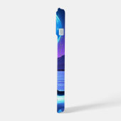 Maanverlichte Schaatsende Kangoeroe iPhone 15 Case (Linkerkant)