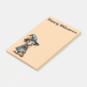 Maanverlichte Schelmenstreken — Een Rustieke Hallo Post-it® Notes (Schuin)