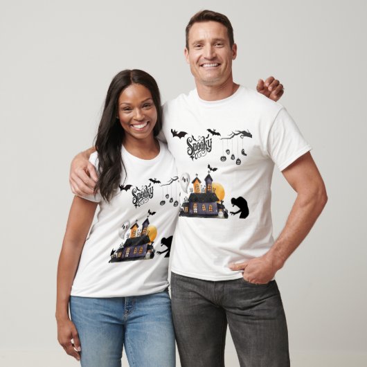 Maanverlichte Schelmerij hot wit T-shirt (Unisex)