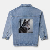 Maanverlichte Schildwacht Denim Jacket (Achterkant)