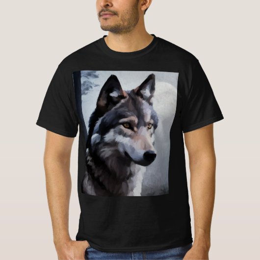 Maanverlichte schildwacht t-shirt (Voorkant)
