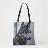 Maanverlichte schildwacht tote bag (Voorkant)