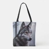 Maanverlichte schildwacht tote bag (Achterkant)