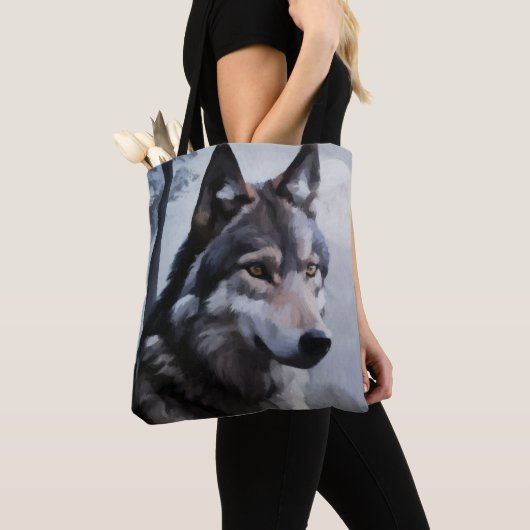 Maanverlichte schildwacht tote bag (Dichtbij)