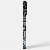 Maanverlichte Sereniteit Wolf Portret Case-Mate iPhone Case (Achterkant / Rechts)