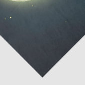 Maanverlichte sirene zeemeermindecoupage tissuepapier (Detail)