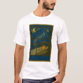 Maanverlichte slaap t-shirt (Voorkant)