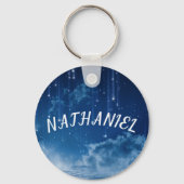 MAANVERLichte SLEUTELHANGER | GEpersonaliseerde HE (Voorkant)