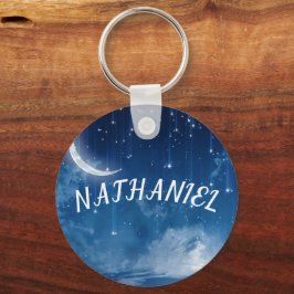 MAANVERLichte SLEUTELHANGER | GEpersonaliseerde HE