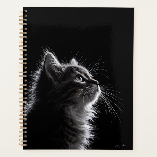 Maanverlichte Snorharen Planner (Voorkant)