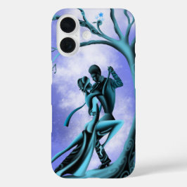 Maanverlichte tango: romantische dans onder de ste iPhone 16 hoesje