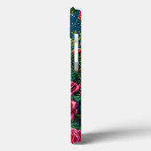 Maanverlichte tuin met bloeiende rozen Case-Mate iPhone case (Achterkant / Links)