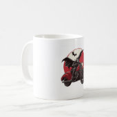 Maanverlichte Vampierrit Koffiemok (Voorkant links)