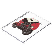 Maanverlichte Vampierrit Notitieboek (Linkerzijde)