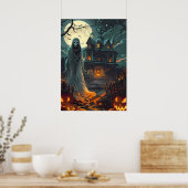 Maanverlichte Verschrikking – Spook van het Geheim Poster (Keuken)