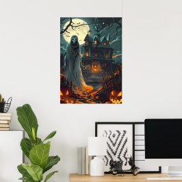 Maanverlichte Verschrikking – Spook van het Geheim Poster