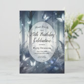 Maanverlichte vleugels en middernacht magische ver kaart (Staand voorkant)