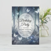 Maanverlichte vleugels en middernacht magische ver kaart (Staand voorkant)