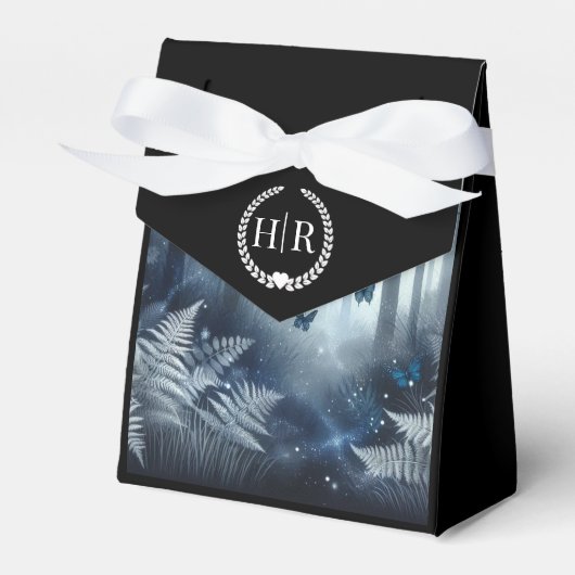 Maanverlichte vleugels en middernachtmagie bedankdoosjes (Voorkant Zijde)